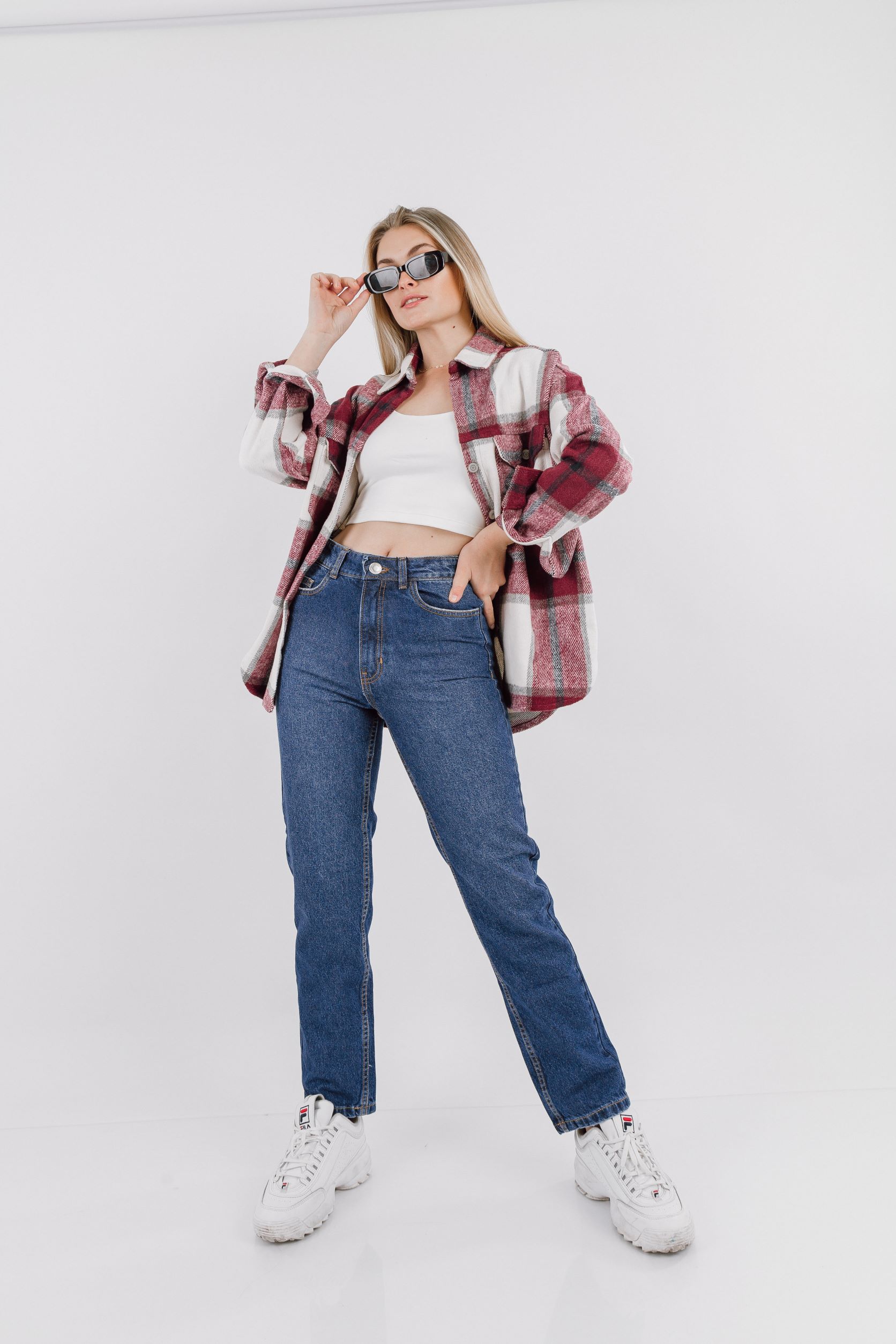 Ripley - DENIM JEAN MUJER D'SHENK MOM FIT AZUL