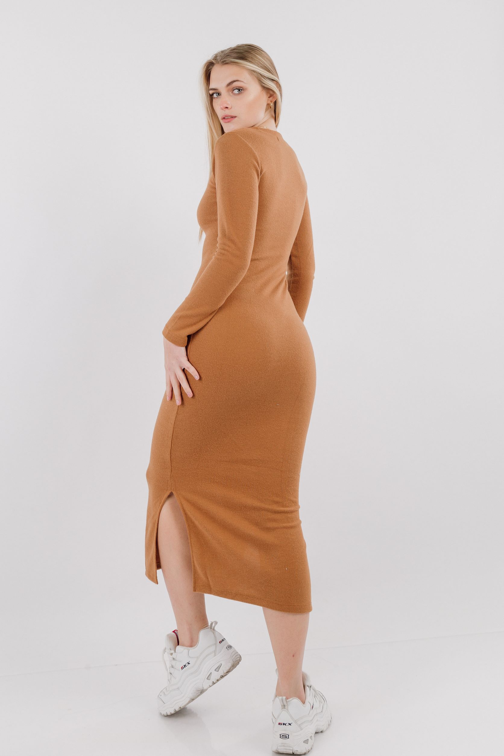 Ripley - VESTIDO MUJER D'SHENK MORGANA CAMEL