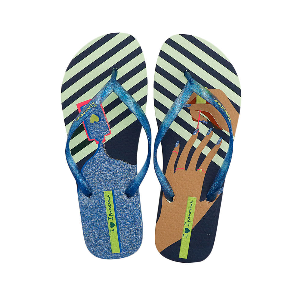 Ripley - IPANEMA SANDALIA PARA MUJER 2IPA31 COLOR AZUL/AZUL
