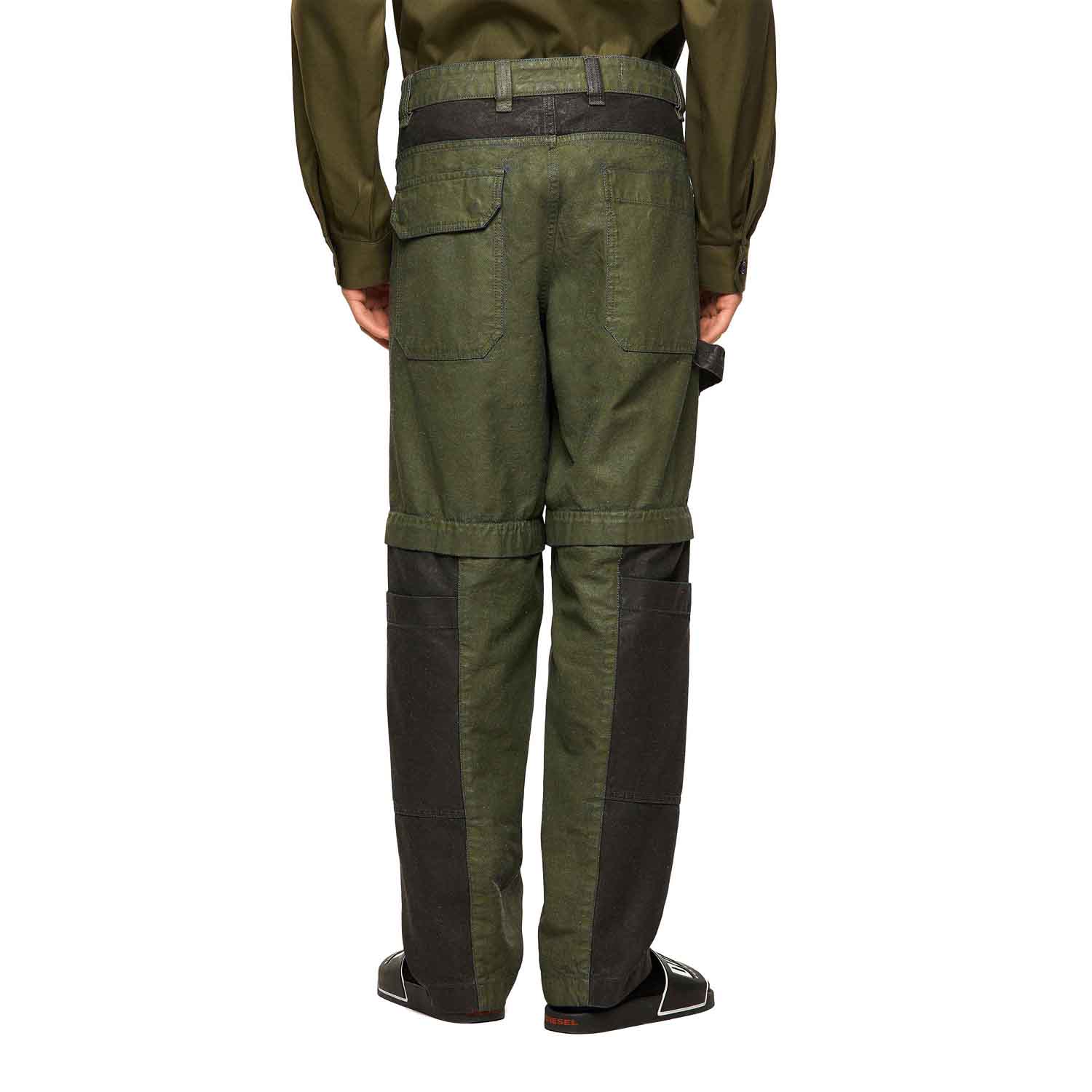 Ripley - DIESEL D-MULTY-SP1 HOMBRE PANTALONES GREEN OIL