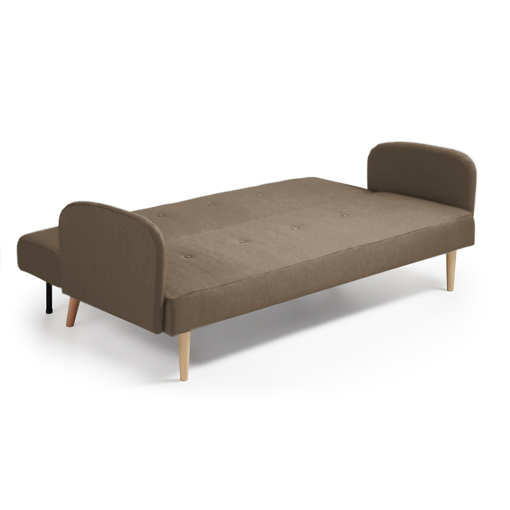 Ripley SOFA CAMA HOME PREMIUM NIVEA MARRON