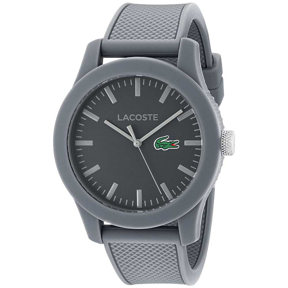 Ripley - RELOJ LACOSTE 2010767 GENUINO PARA HOMBRE CORREA DE SILICONA GRIS