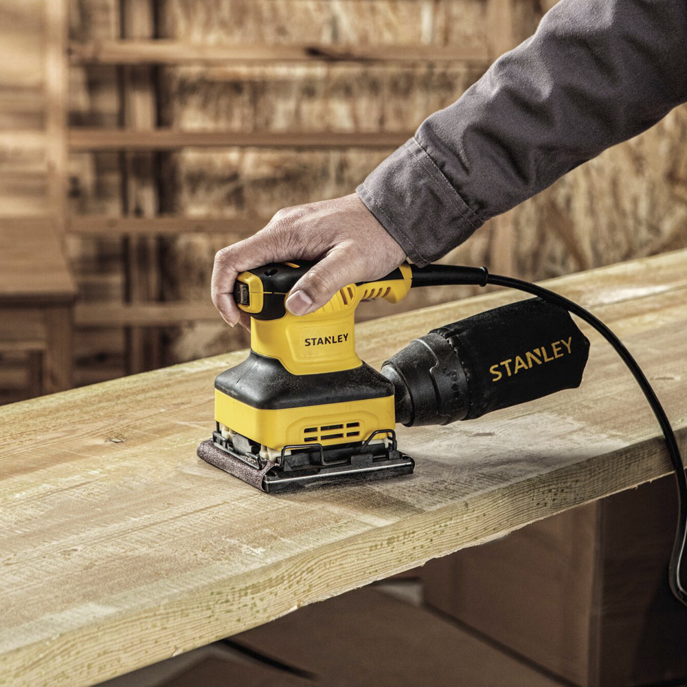 Ripley - LIJADORA ORBITAL 1/4' STANLEY SS24-B2 240W 16000 RPM
