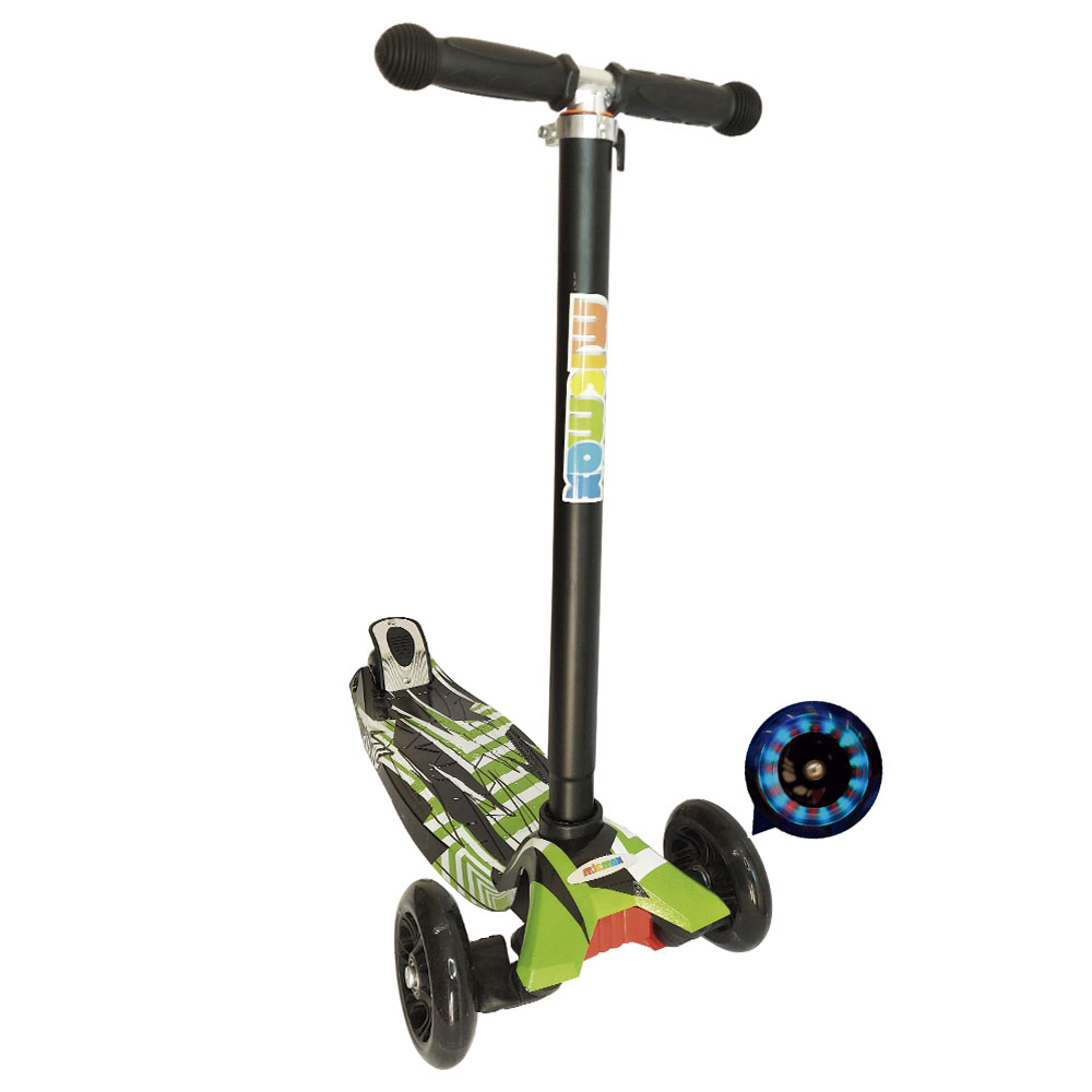 Patines Niña Monopatín Completo Con Ruedas LED 55cm (Niños