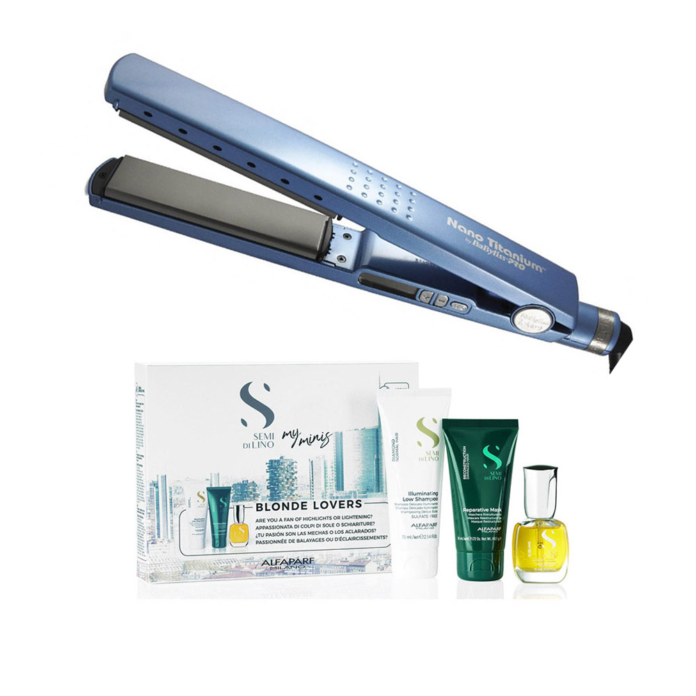 Ripley - KIT RECONSTRUCCIÓN ALFAPARF + PLANCHA BABYLISS ORIGINAL