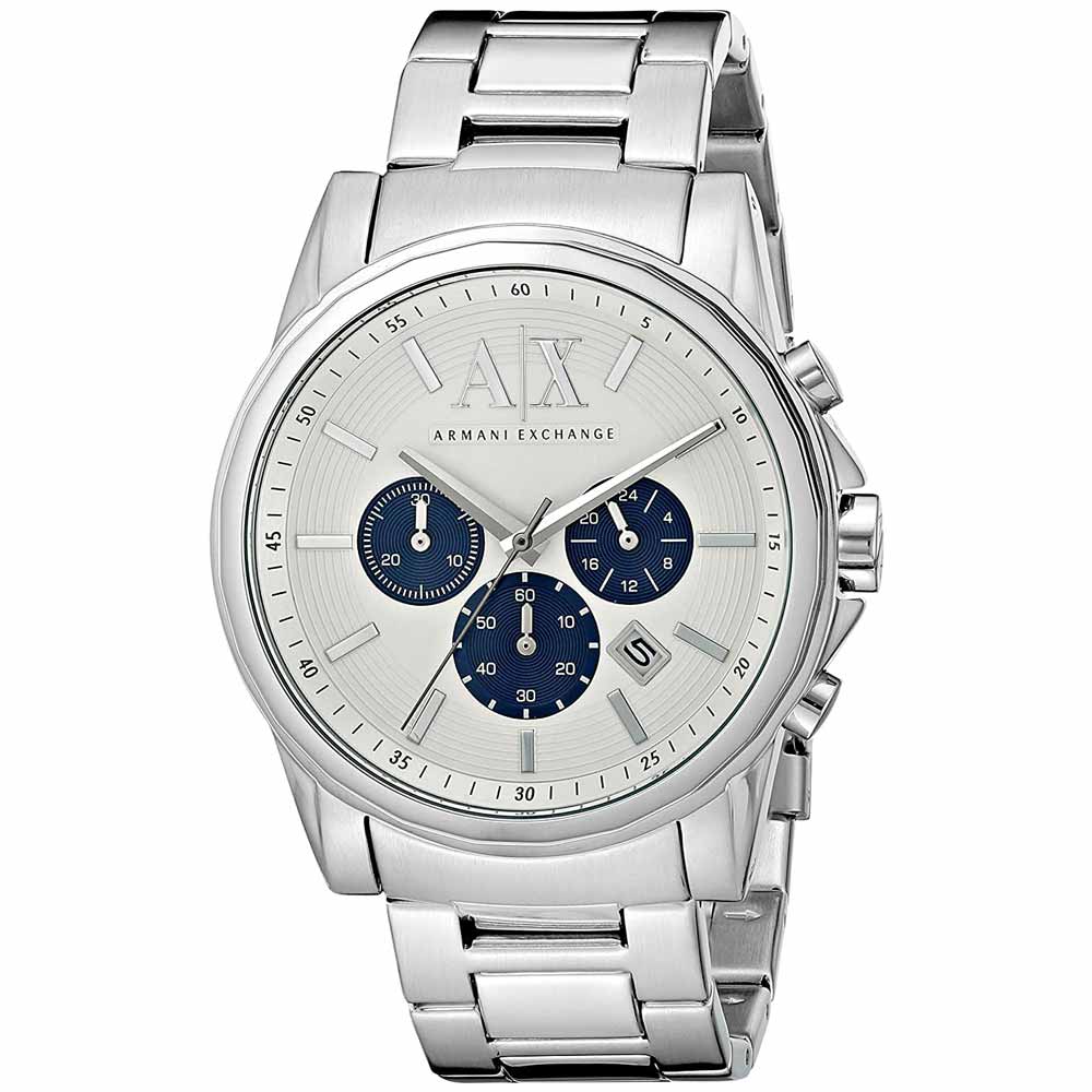 reloj armani blanco hombre