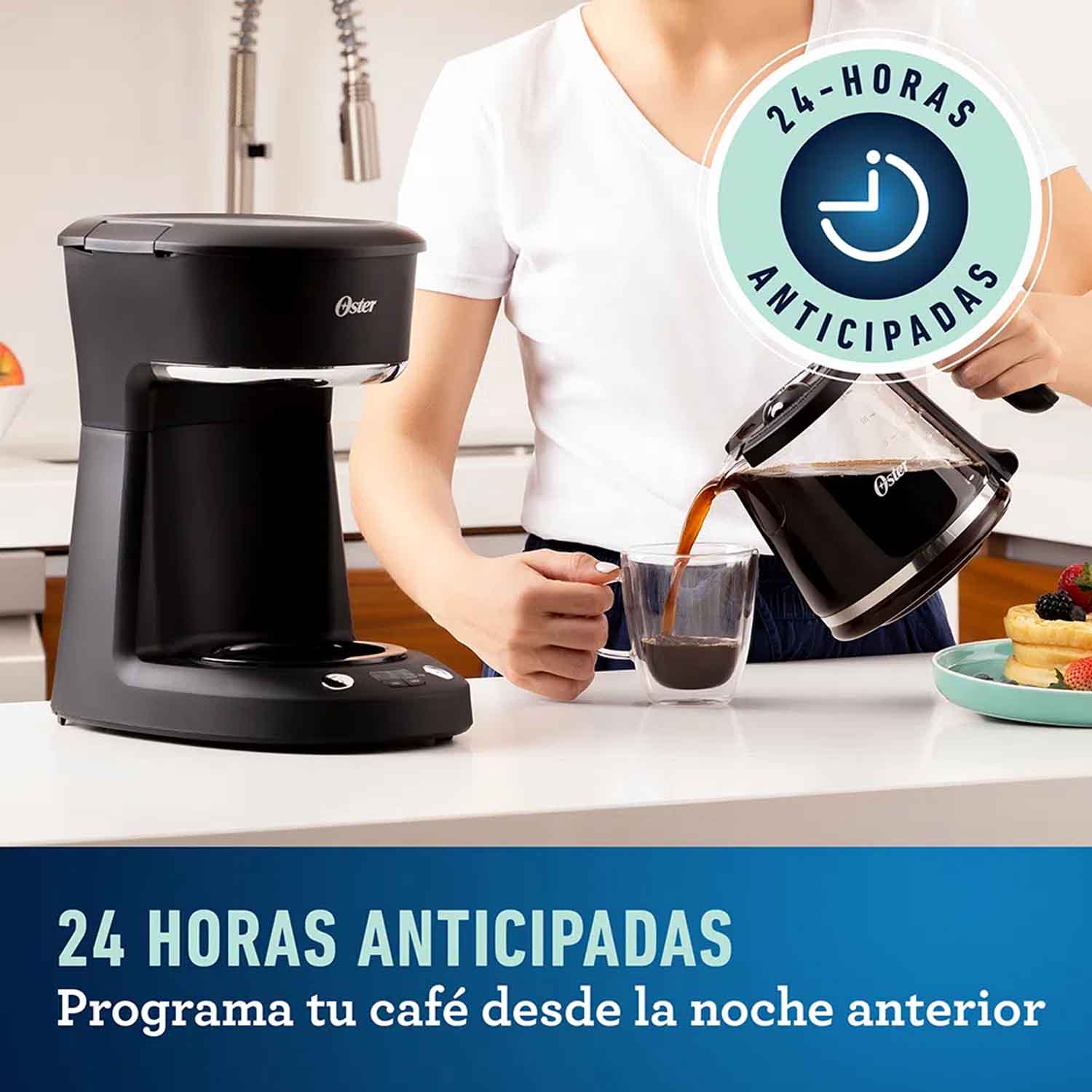 Ripley - CAFETERA OSTER BVSTDCP12B PROGRAMABLE