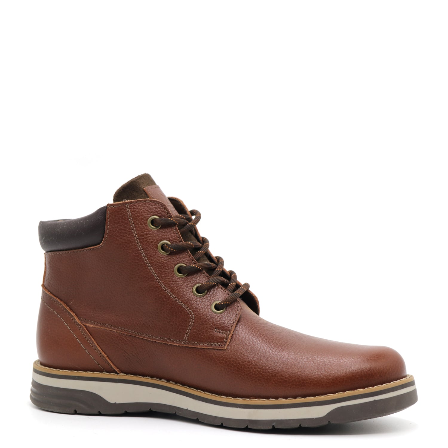 Ripley - BOTINES PARA HOMBRE CASUALES DE CUERO 21.BR-01 CANELA