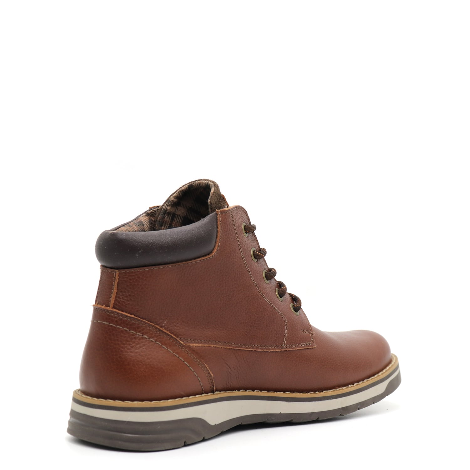 Ripley - BOTINES PARA HOMBRE CASUALES DE CUERO 21.BR-01 CANELA