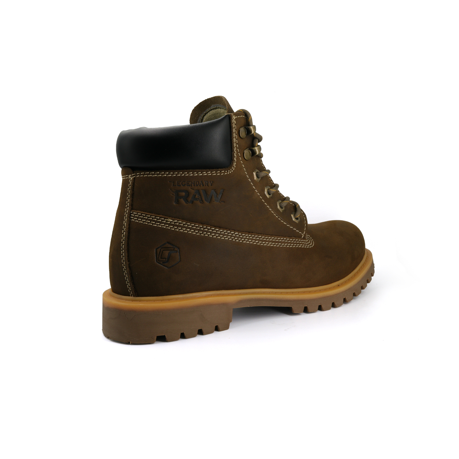 Ripley - BOTINES PARA HOMBRE 100% DE CUERO PARACHUTE OLIVO