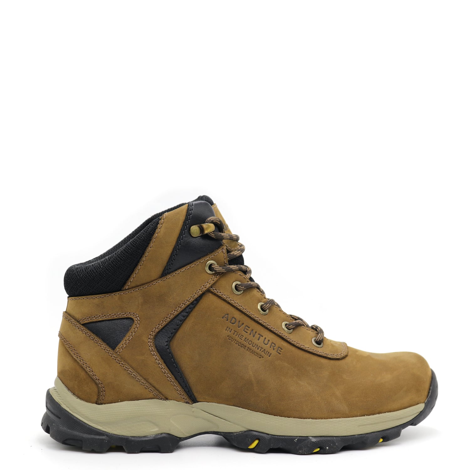 Ripley - BOTINES PARA HOMBRE OUTDOOR 100% CUERO 21.TK-30 OLIVA