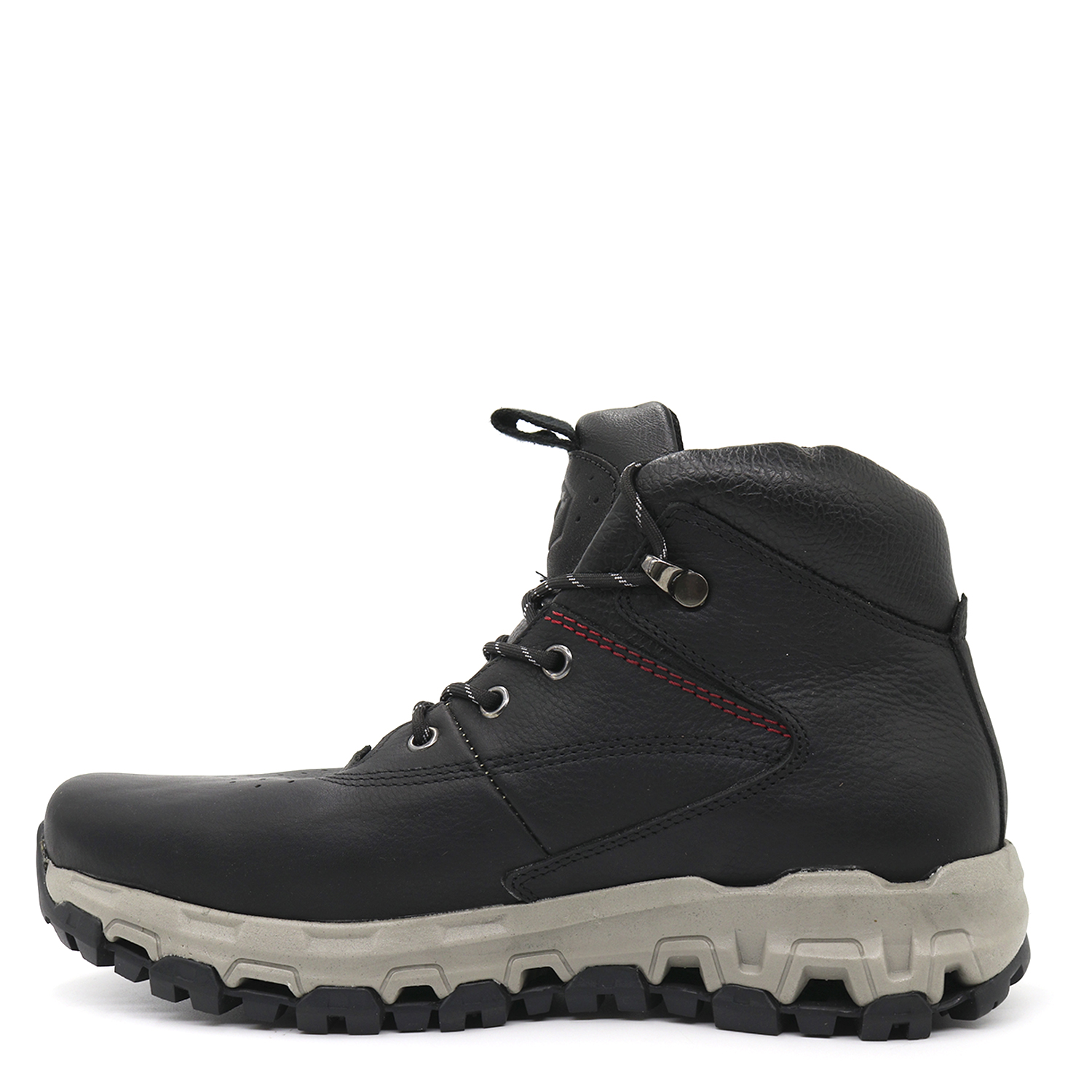 Ripley - BOTINES PARA HOMBRE TREKKING 100% CUERO CALIFORNIA NEGRO