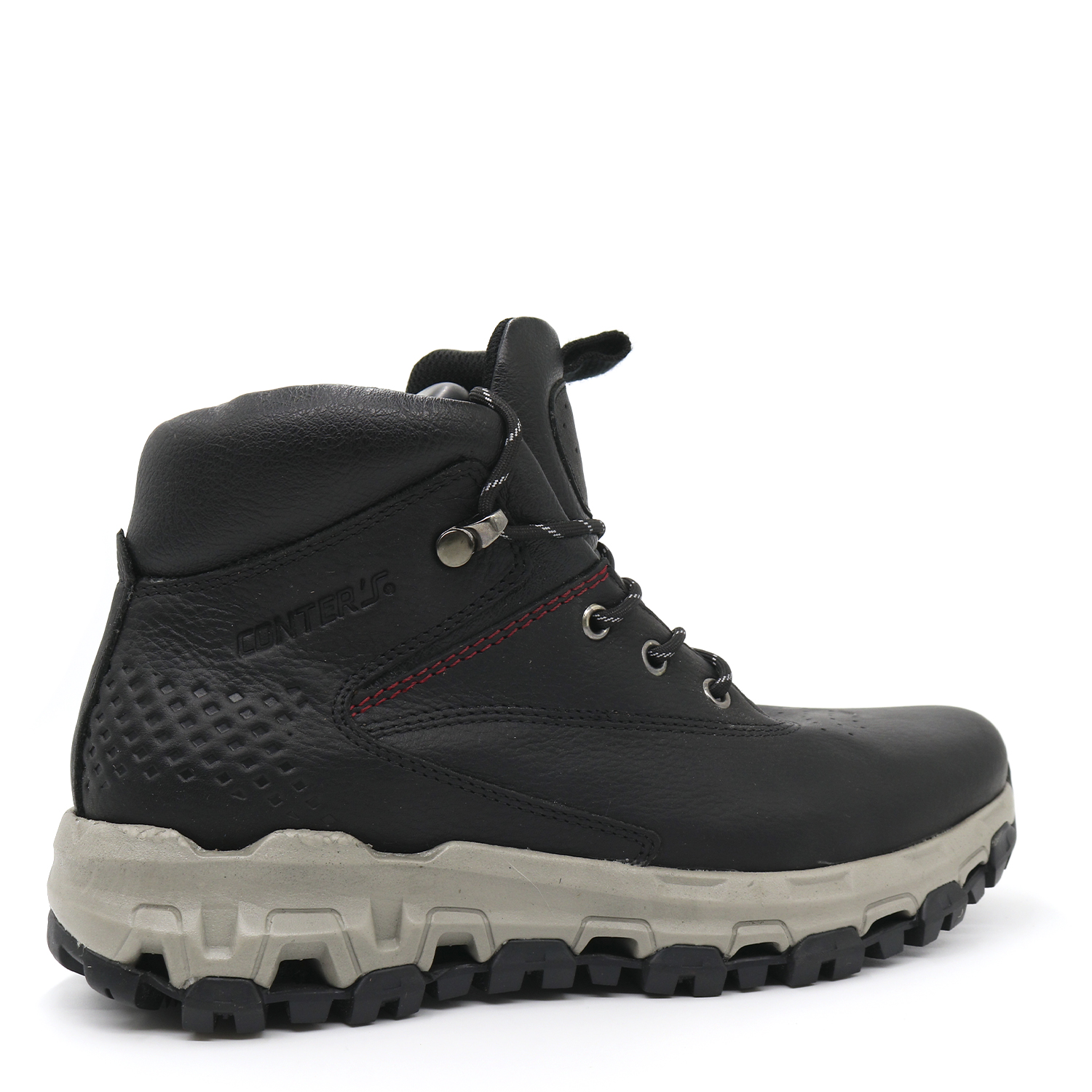 Ripley - BOTINES PARA HOMBRE TREKKING 100% CUERO CALIFORNIA NEGRO
