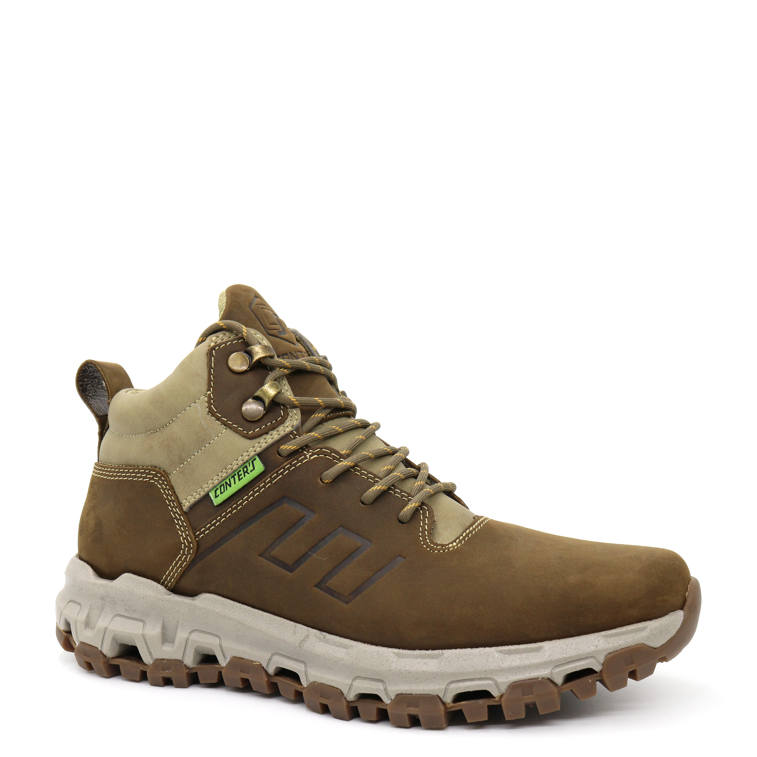 Ripley - BOTINES PARA HOMBRE TREKKING 100% CUERO OTTAWA OLIVO
