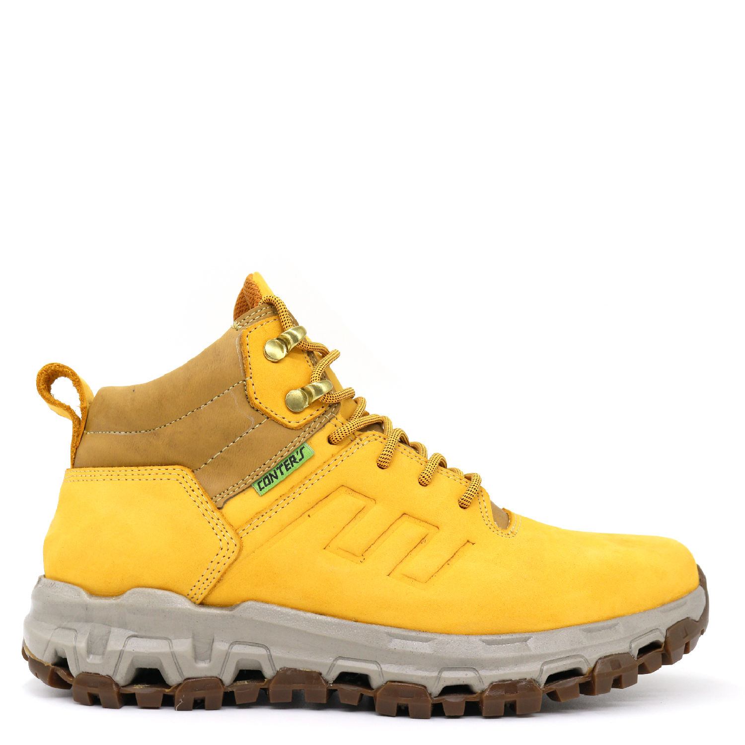 Ripley - BOTINES PARA HOMBRE TREKKING 100% CUERO OTTAWA AMARILLO