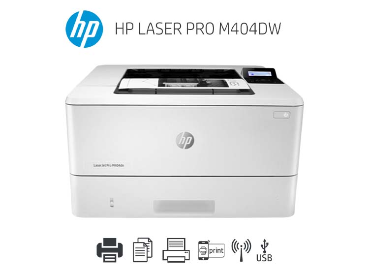 Ripley - IMPRESORA LASER HP LASERJET PRO M404DW WIFI