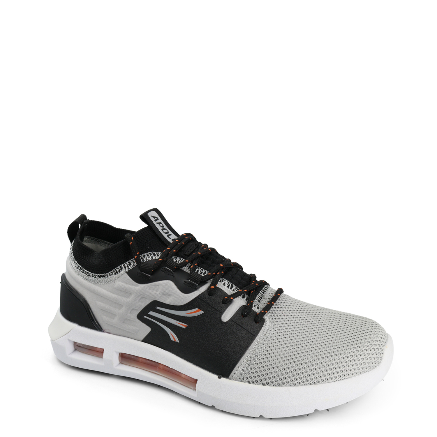 Ripley - ZAPATILLAS CAPSULA DE AIRE RUNNING HOMBRE AH20-10 PLOMO NEGRO