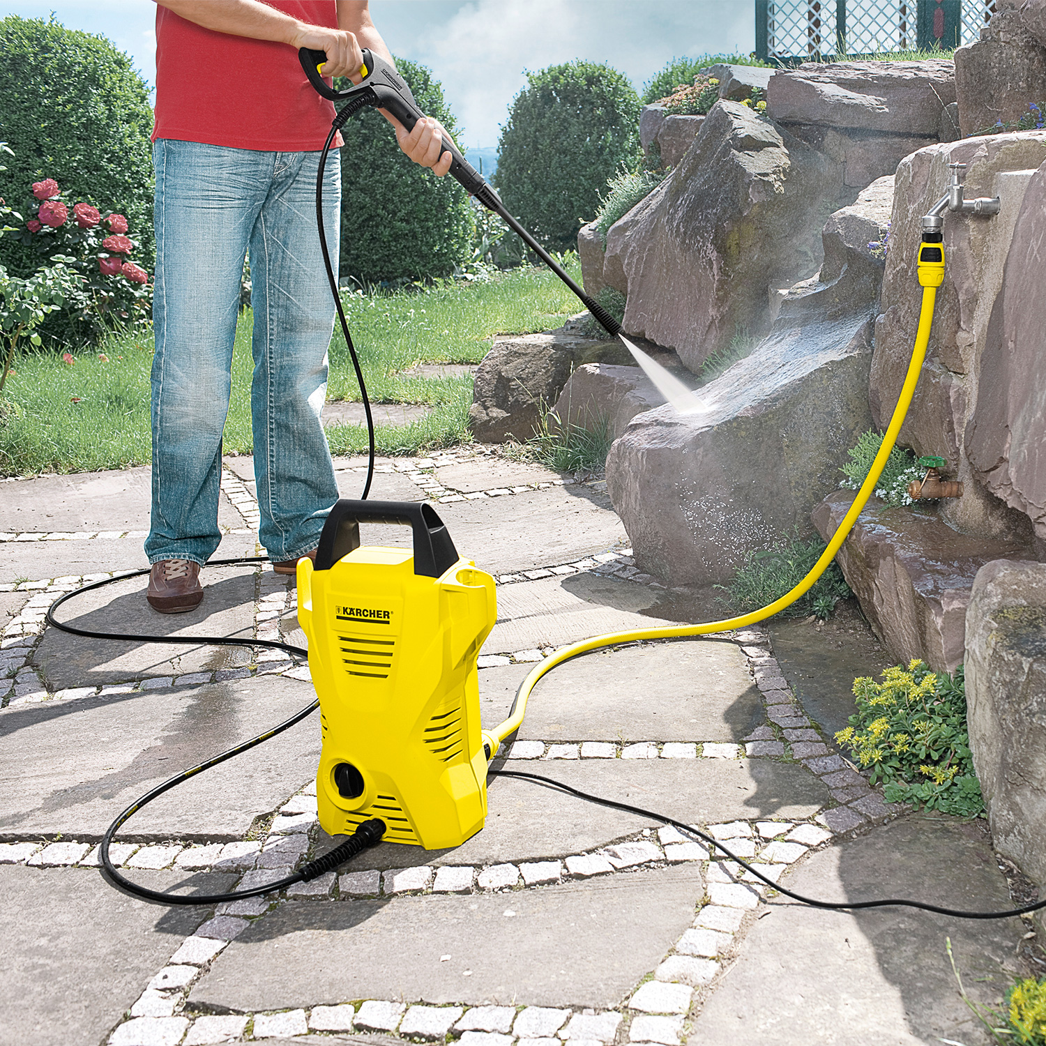 Ripley - HIDROLAVADORA KARCHER K2 BASIC CAR KAP 110 BAR