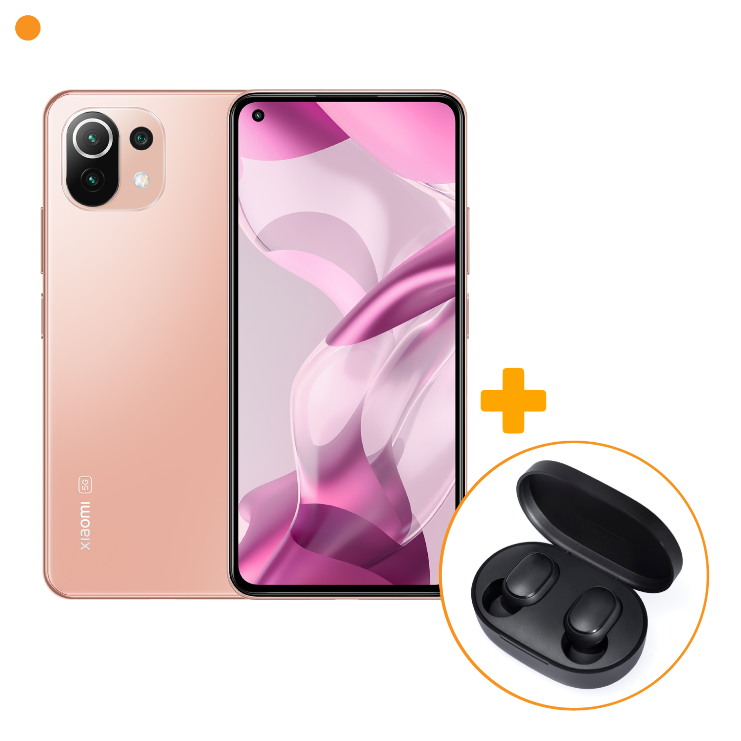 Xiaomi 11 Lite 5G New Edition 256Gb+8Gb Rosado + Audifonos I | Knasta Chile