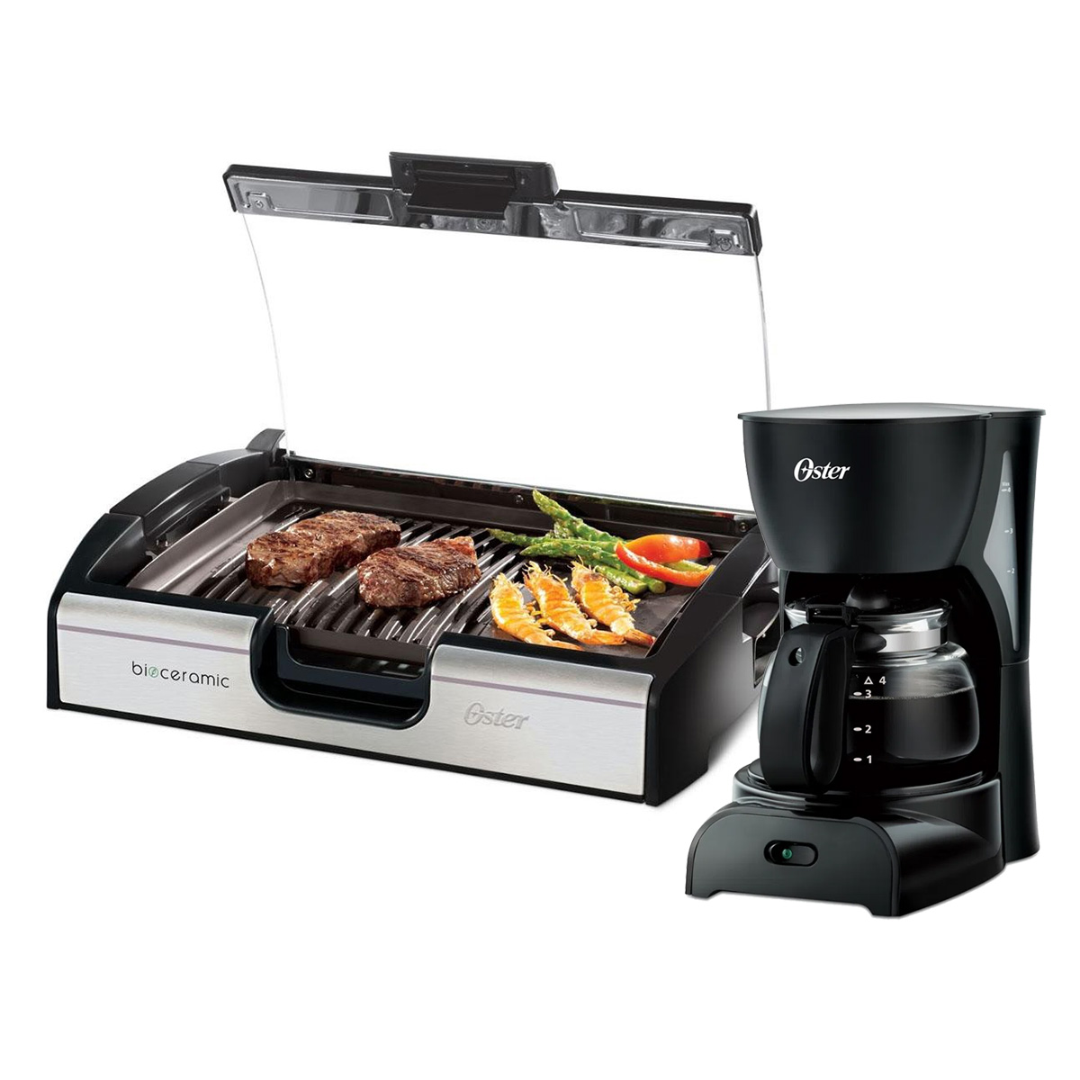 Jarra de Repuesto para Oster® Original para Cafeteras 4 Tazas Modelos  BVSTDCDR5R/BVSTDCDR5B - ElectroRepuestos