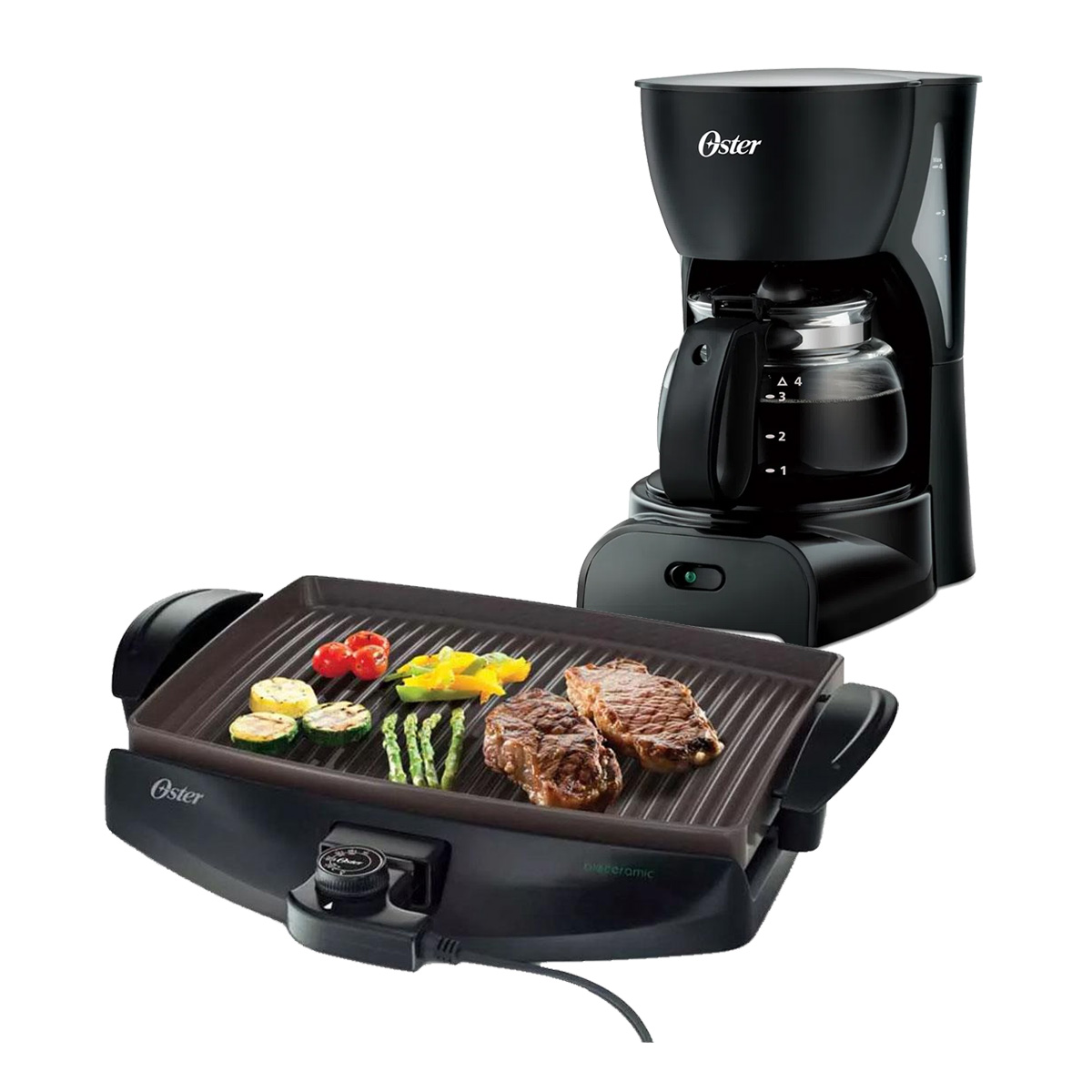 Cafetera Oster 4 tazas BVSTDCDR5B - Netsa