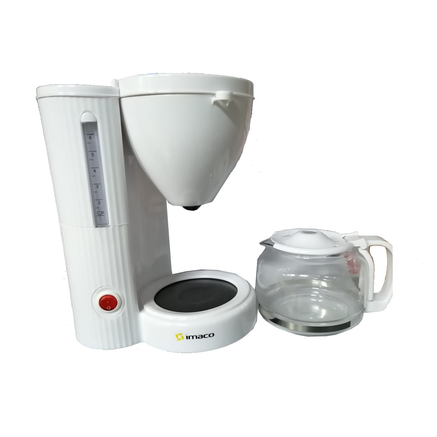 Ripley - CAFETERA ELECTRICA IMACO ICM608B-BLANCO