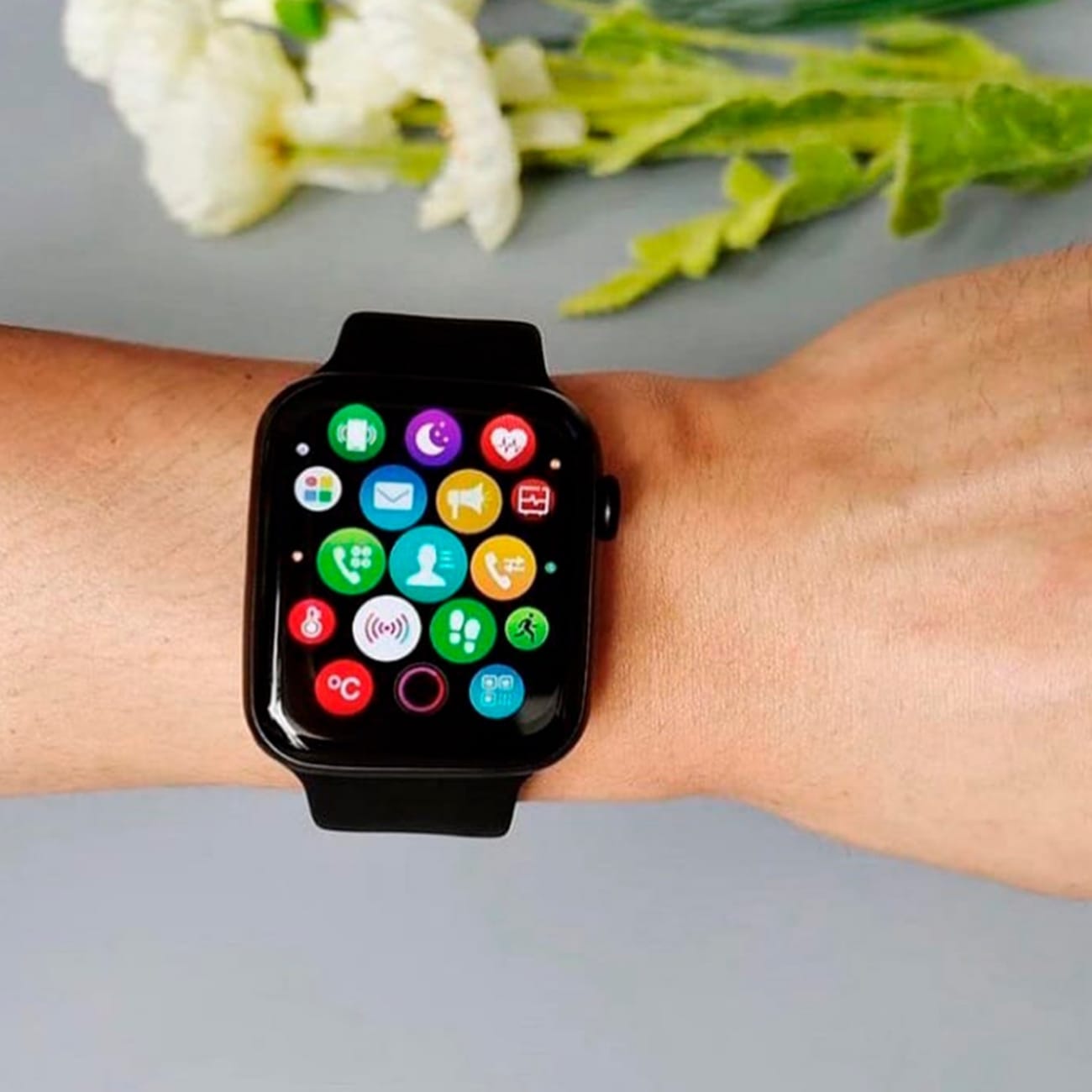 SMARTWATCH IWO SERIE 7 MAX NEGRO