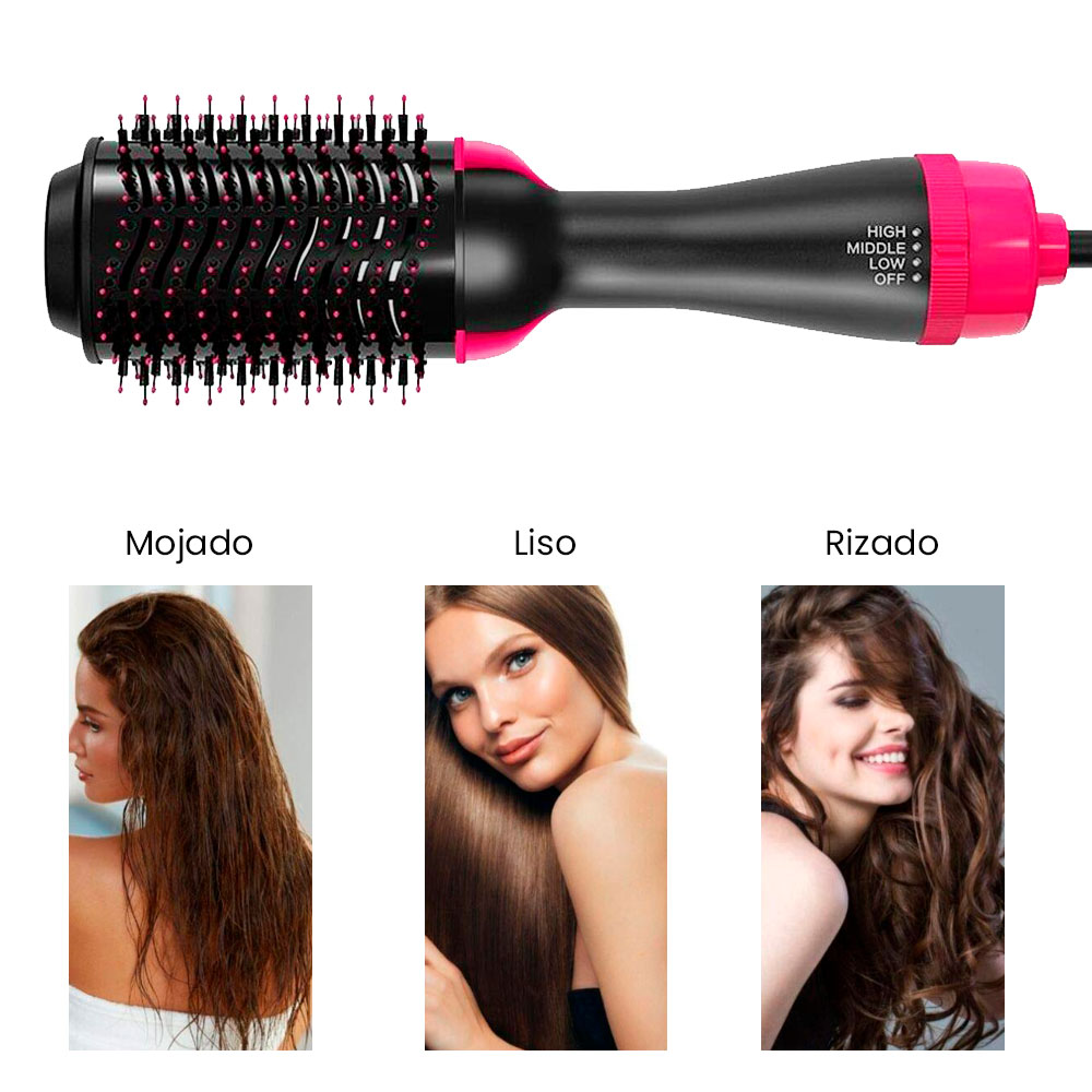Ripley - CEPILLO SECADOR 3 EN 1 ONE STEP