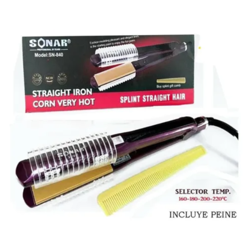 plancha para cabello marca sonar