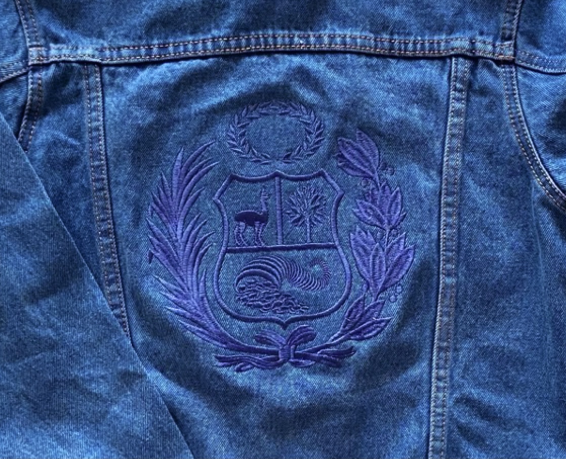 pepe jeans casaca thrift destroyed