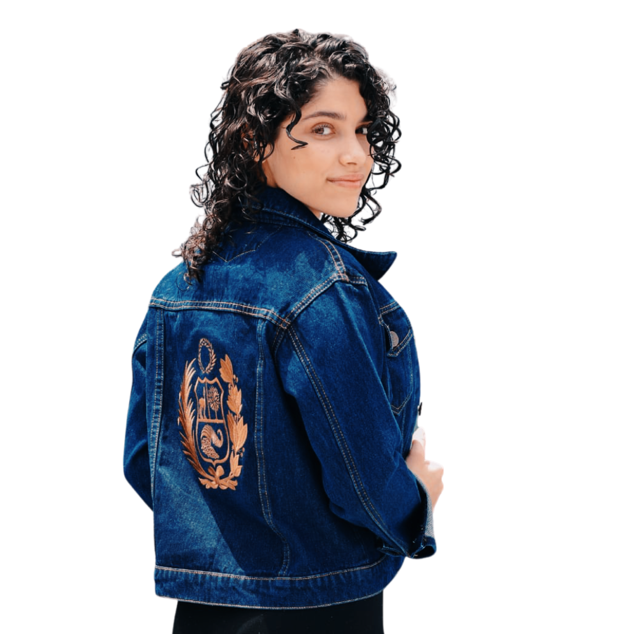 Ripley - CASACA KAYRA PARA MUJER ALGODÓN RÍGIDA OVERSIZE