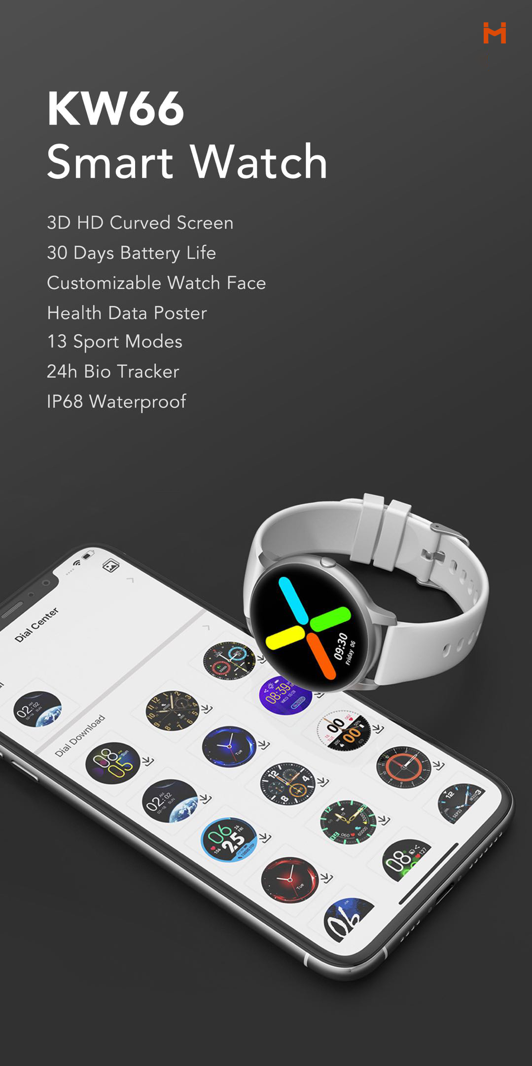 Reloj Inteligente Xiaomi Imilab Imi Kw66 Smartwatch Español - Outtec  Argentina - Tienda Online