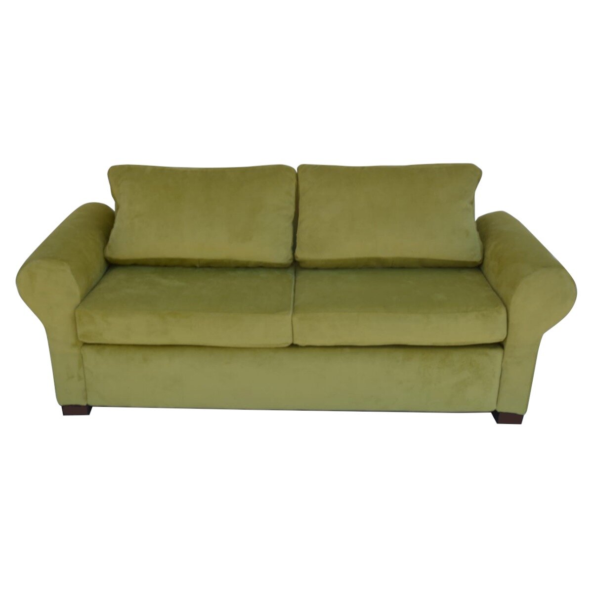 Ripley SOFÁ BILDUN PRADIAL 3 CUERPOS FELPA VERDE PISTACHO