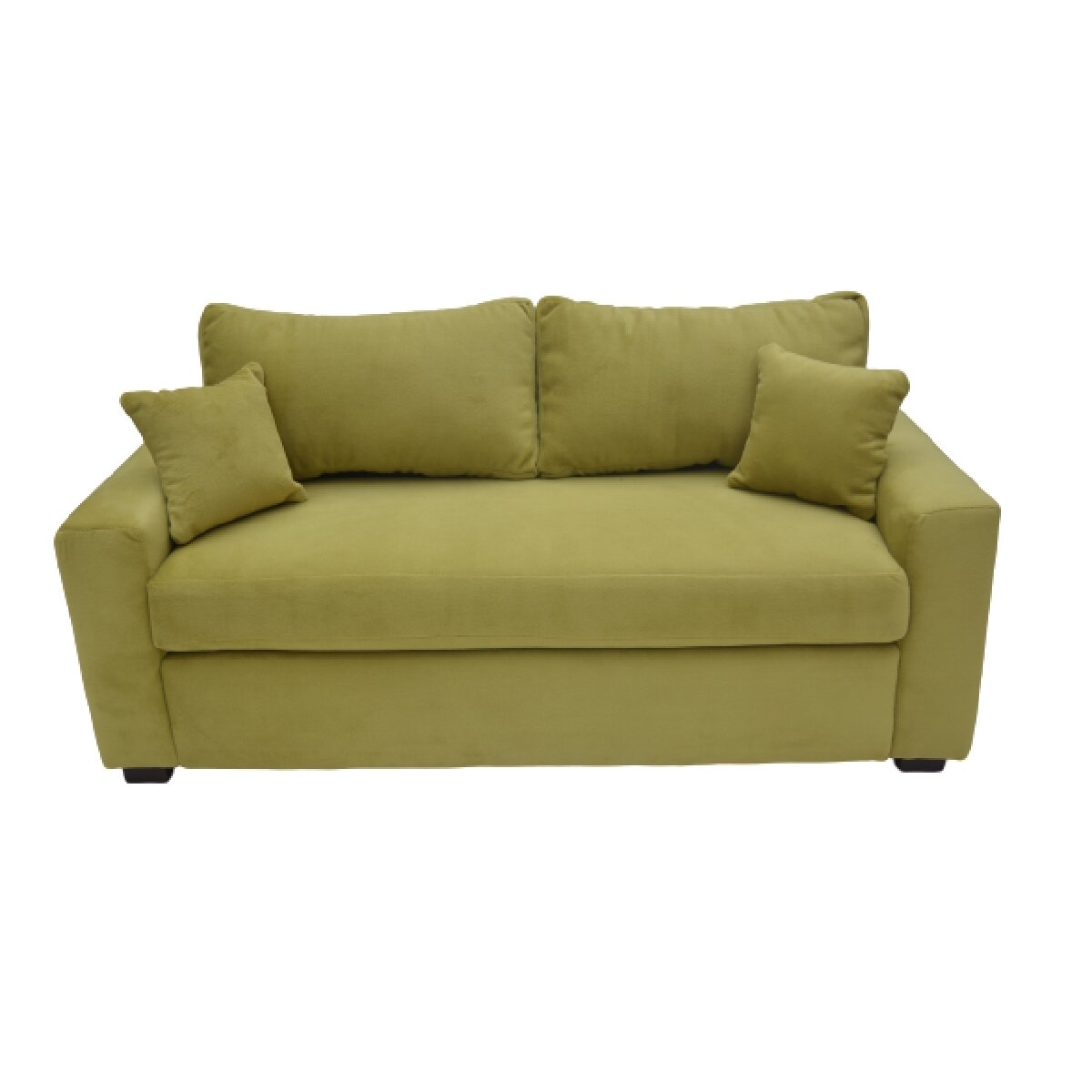 Ripley SOFÁ BILDUN ROMME MELISS 3 CUERPOS FELPA VERDE