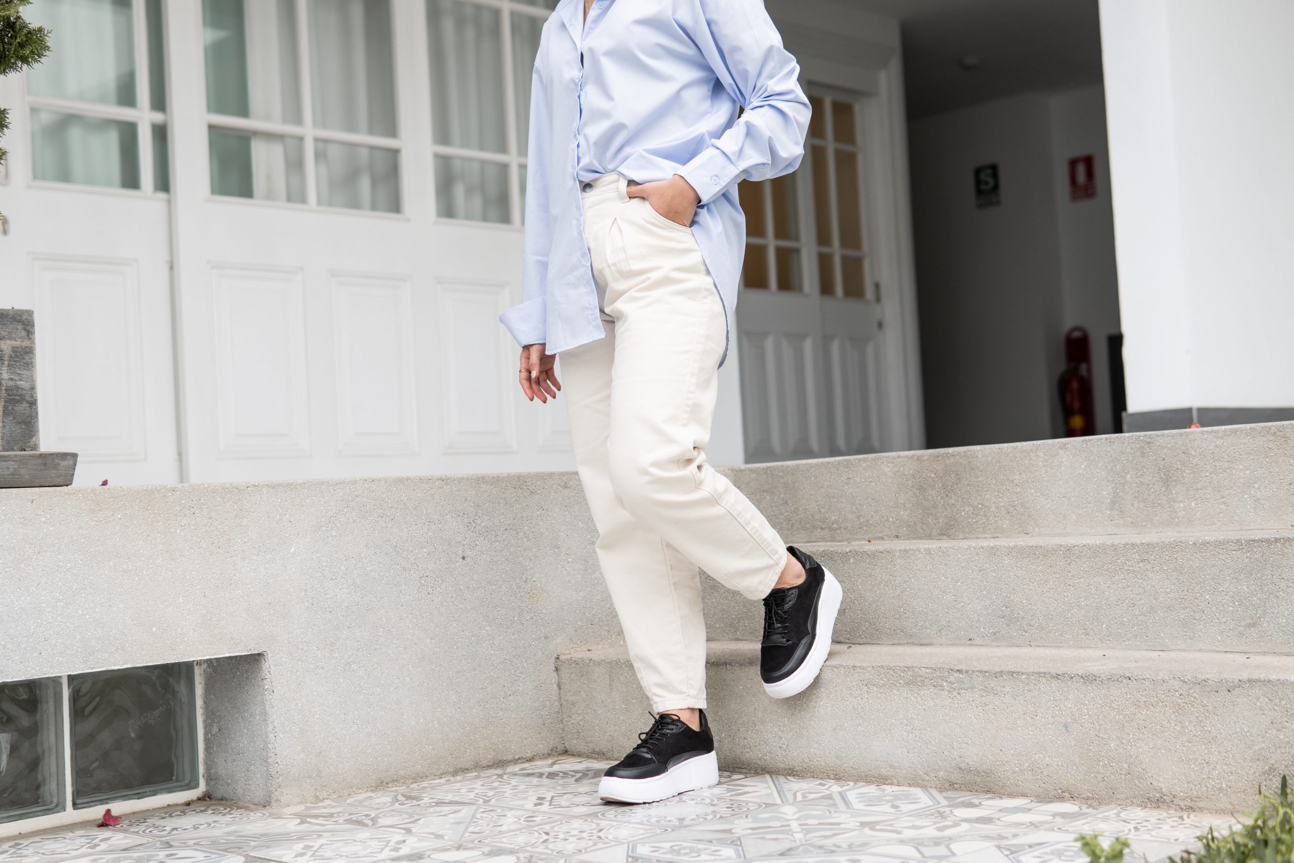 Ripley - PANTALÓN JEAN SLOUCHY MUJER HOLY CHIC