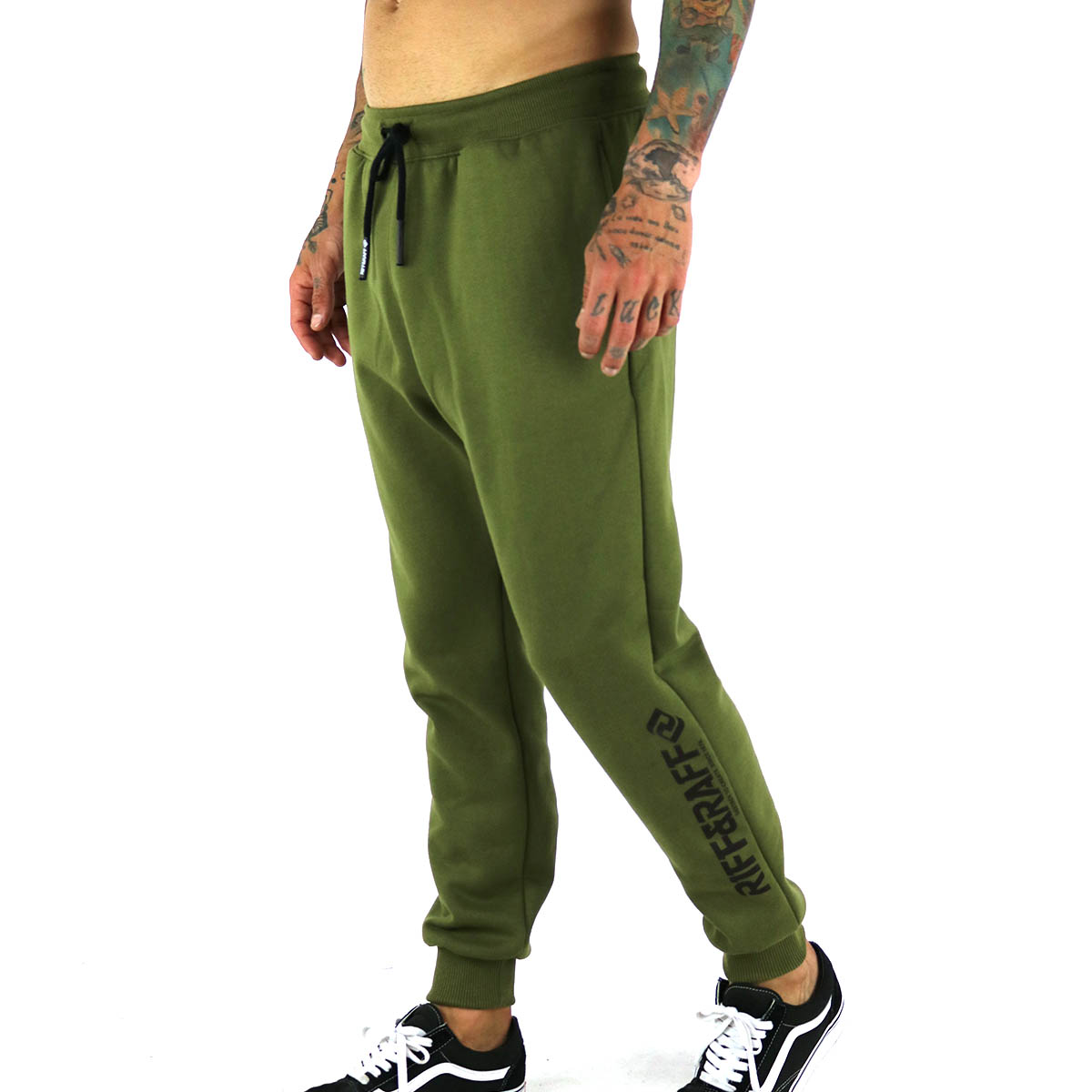 Ripley - BUZO JOGGER HOMBRE RIFFYRAFF IAN VERDE CLARO