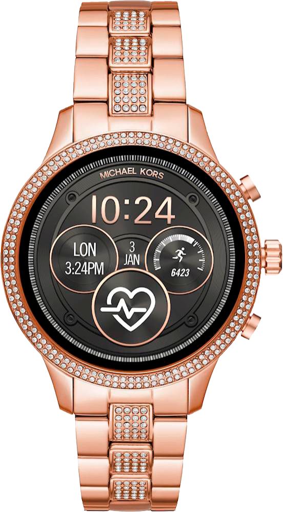 Ripley - SMARTWATCH MICHAEL KORS ACCESS RUNWAY ORO ROSA CORREA DE ACERO  INOXIDABLE 41 MM