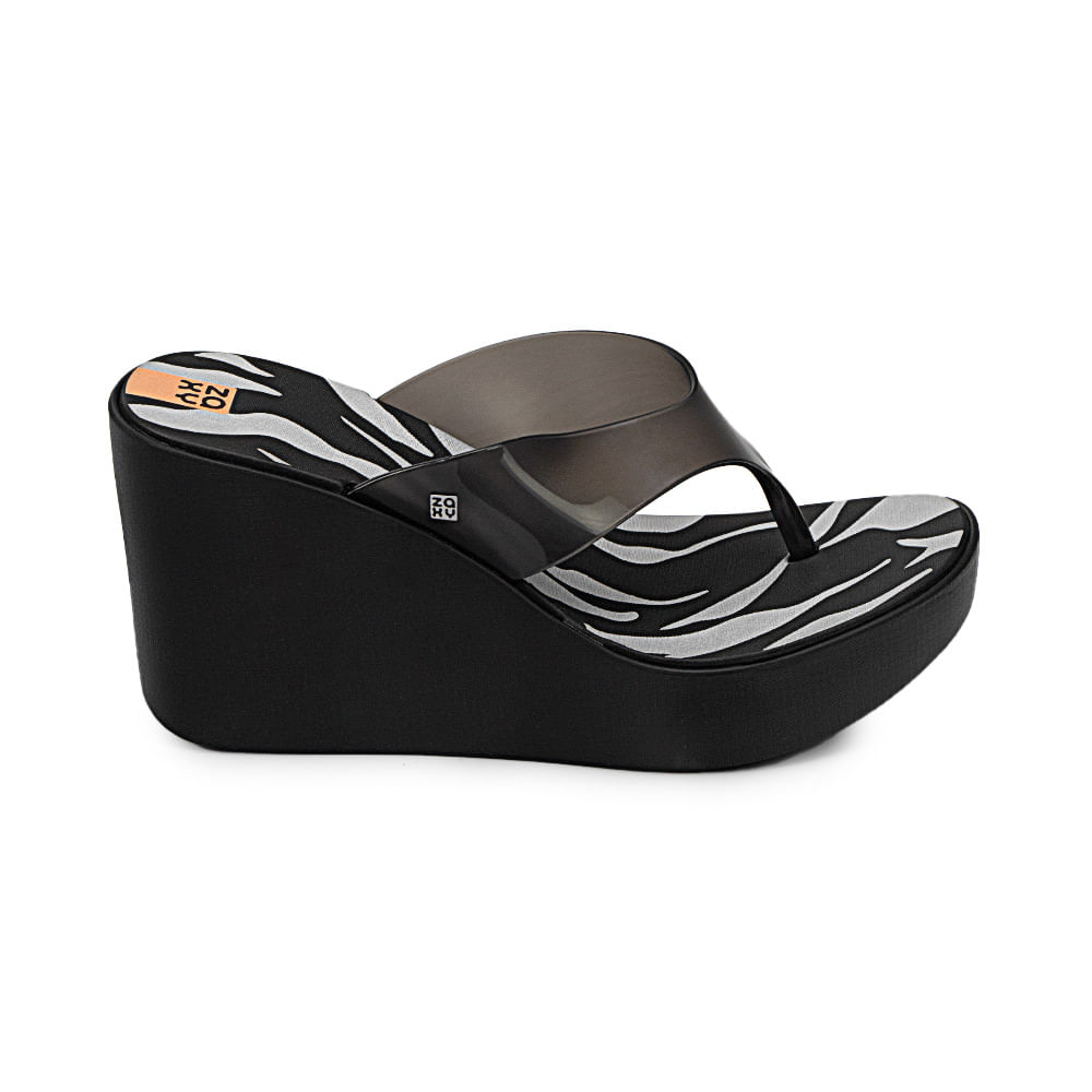 Ripley - ZAXY SANDALIA CASUALES PARA DAMA 2GZ183 COLOR NEGRO/BLAN