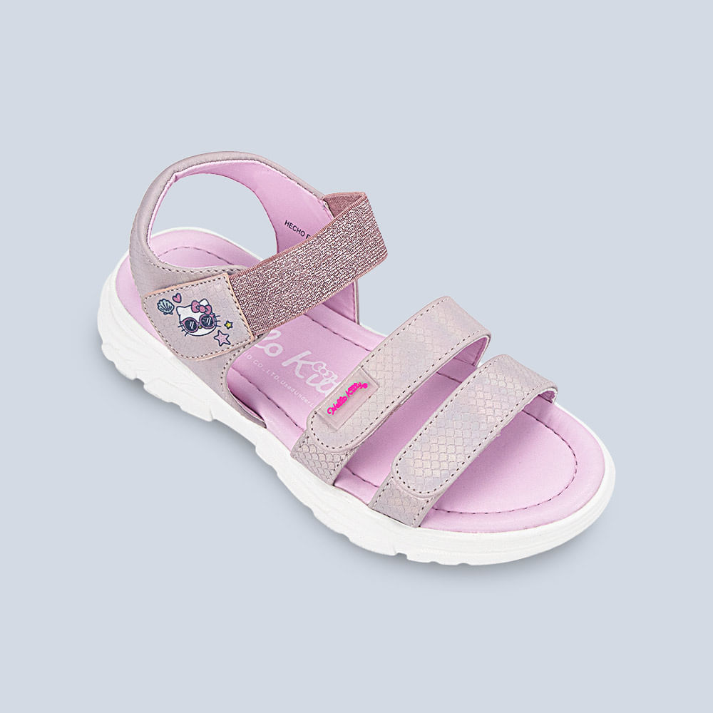 Ripley - HELLO KITTY SANDALIAS PARA NIÑA 2HK136 COLOR ROSADO