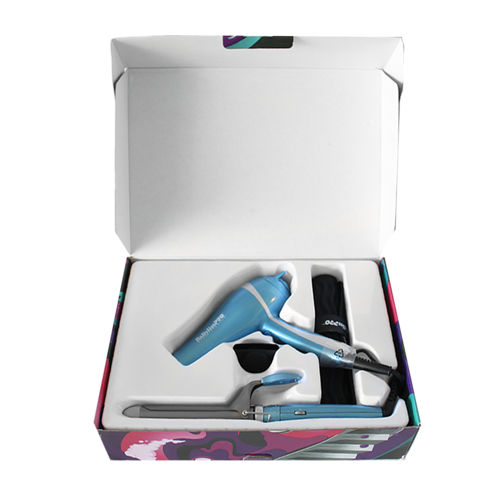Ripley - KIT SECADOR + ONDULADOR BABYLISS + CRISTAL ALFAPARF +CEPILLO