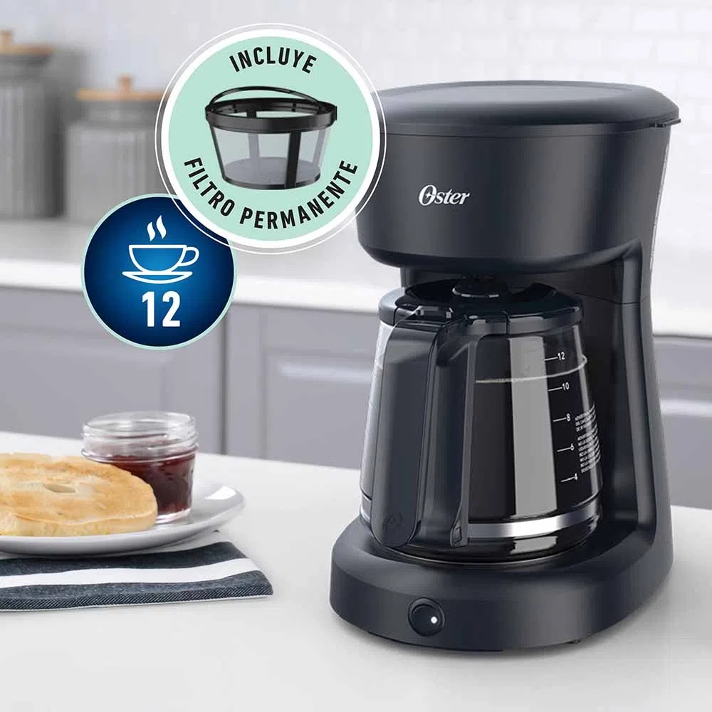 Ripley - OSTER CAFETERA PROGRAMABLE 12 TAZAS BVSTDCS12B