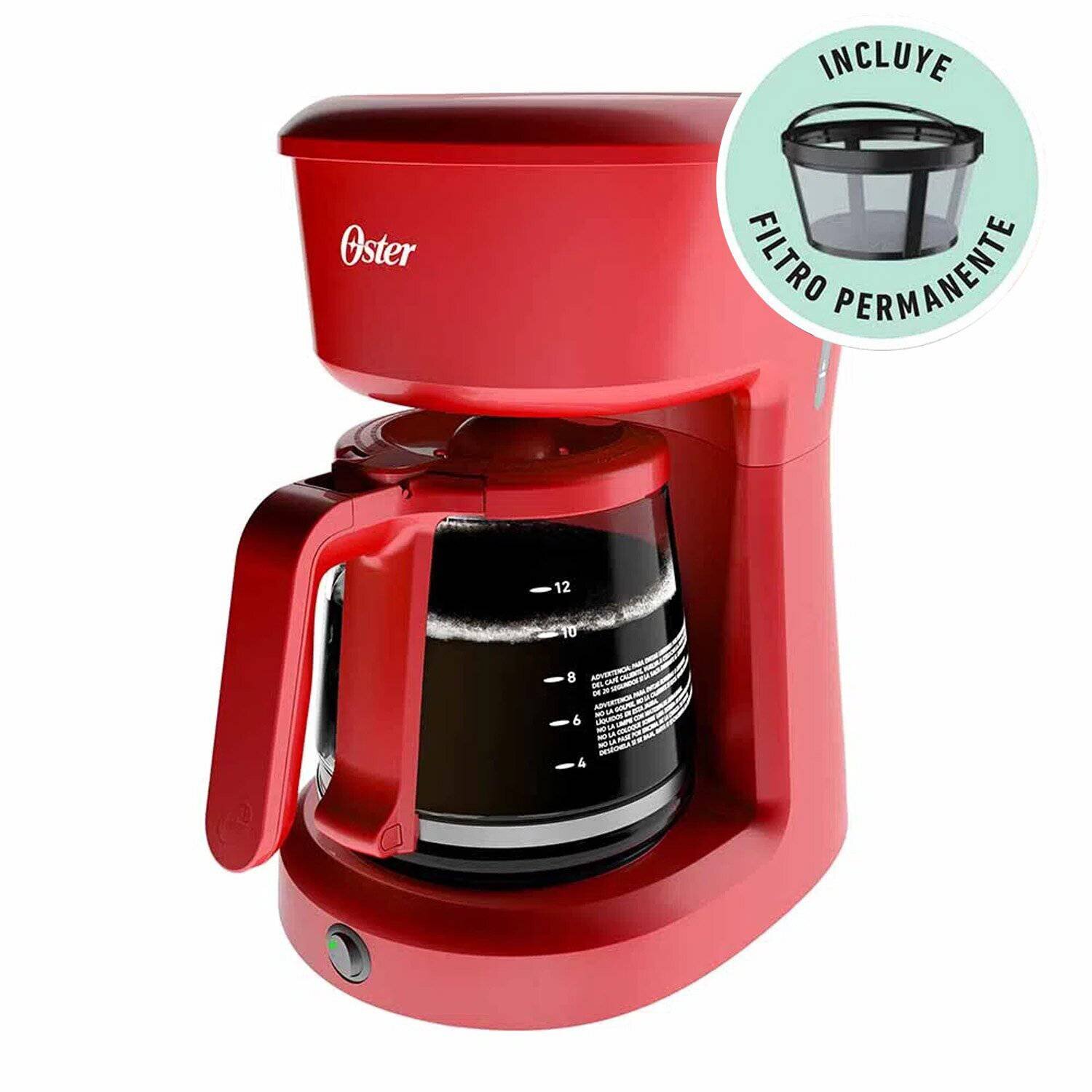 Ripley - OSTER CAFETERA PROGRAMABLE 12 TAZAS BVSTDCS12R