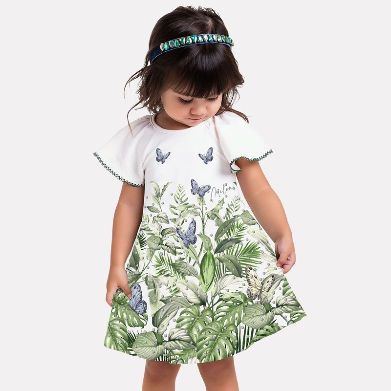 Ripley - VESTIDO NIÑA VERANO MARIPOSAS MILON