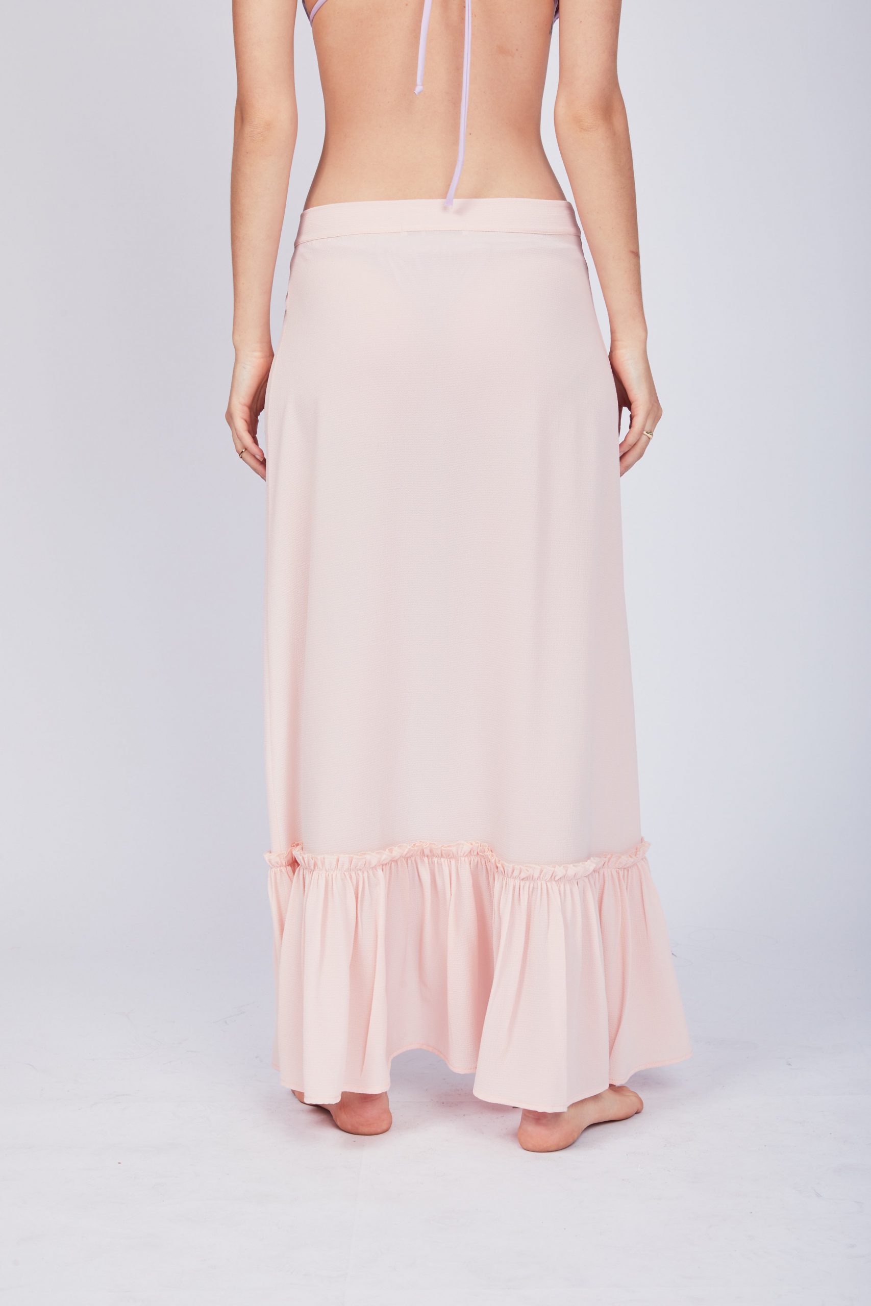 Falda Pareo Nicole - Vestidos de baño para embarazadas Color Rosa TALLA  FALDA S