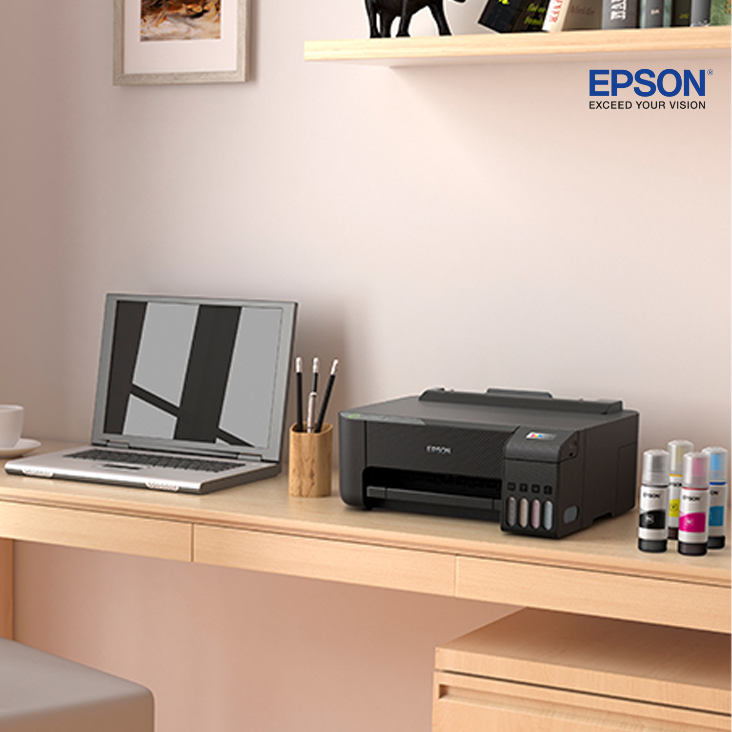 Ripley - EPSON IMPRESORA ECO-TANK L1210 USB 2.0 A TINTA - NEGRO