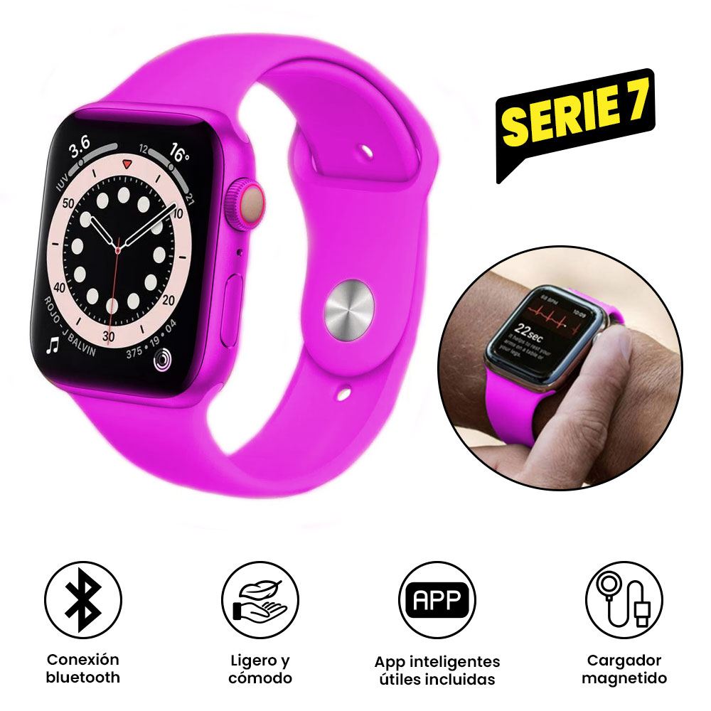 Ripley - SMART WATCH SERIE 7 - MORADO