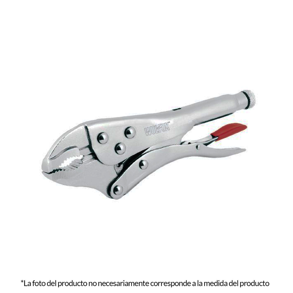Ripley - WOLFOX ALICATE DE PRESIÓN CURVO 7' WF0118