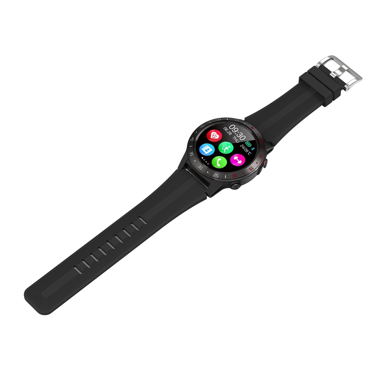 Ripley - LEOTEC RELOJ INTELIGENTE MULTISPORT GPS BLACK