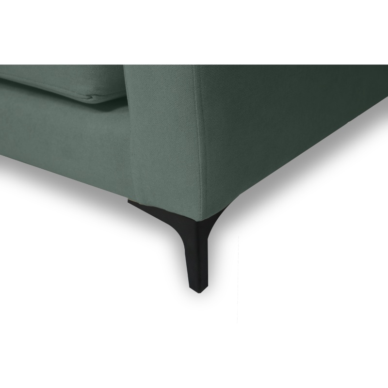 Ripley SOFA ALANNA CHENILLE TIPO LINO VERDE 3 CUERPOS