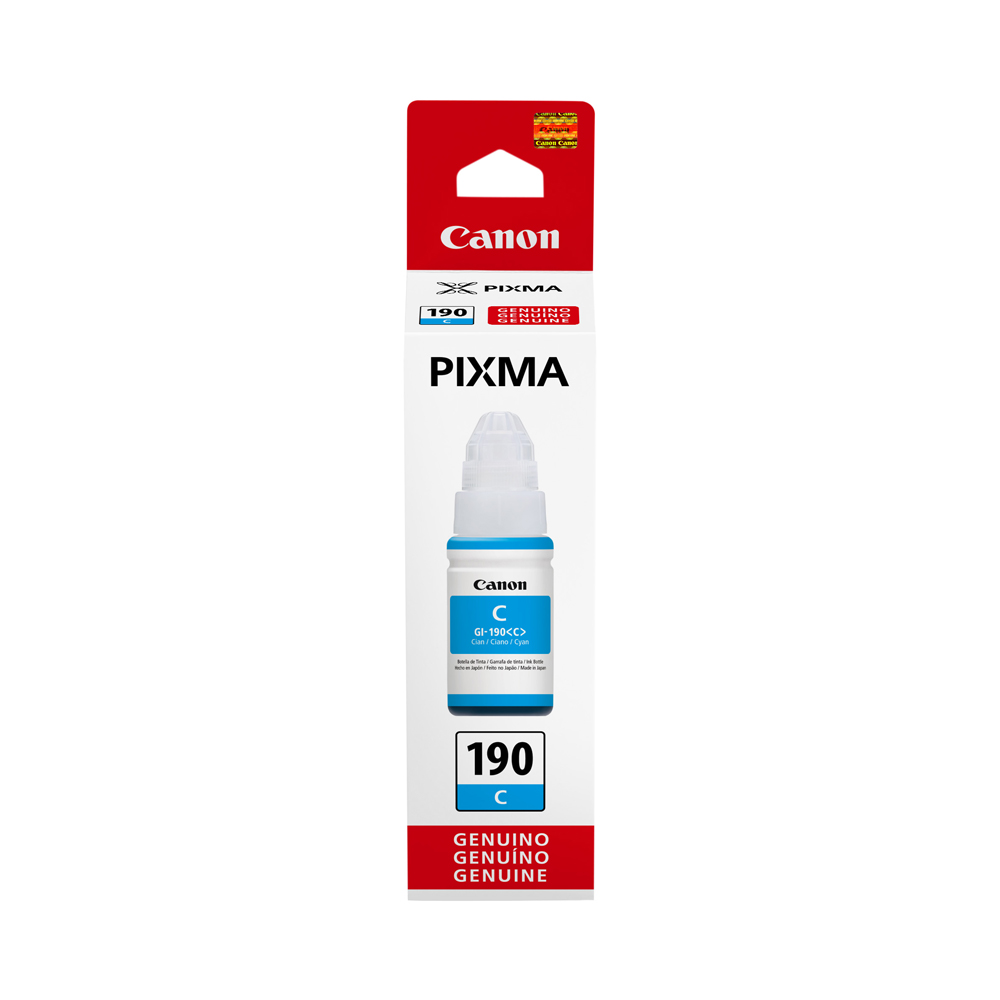 Ripley - TINTA CANON CYAN GI-190C 70 ML